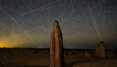 As SpaceX Launches its 10,000th Satellite, A Photographer Captures the Impact on the Night Sky