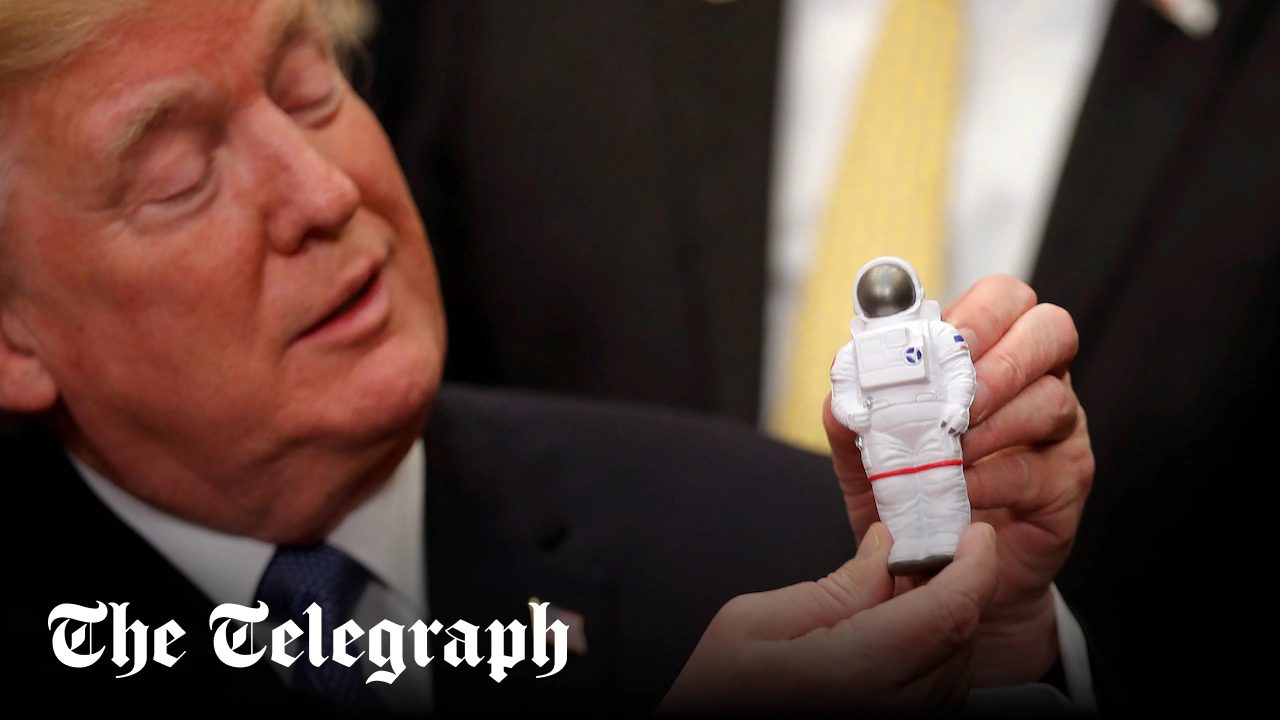 Donald Trump’s £15bn plan to beat China to Moon base