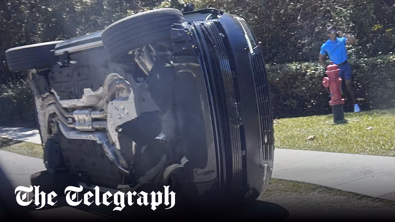 Tiger Woods arrested and charged with driving under influence after car crash