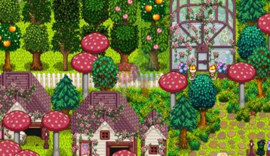 Stardew Valley mod - Ali's Overgrown Fairy Buildings