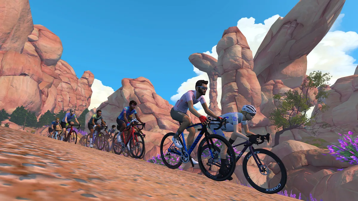 Zwift Gravel Mountain