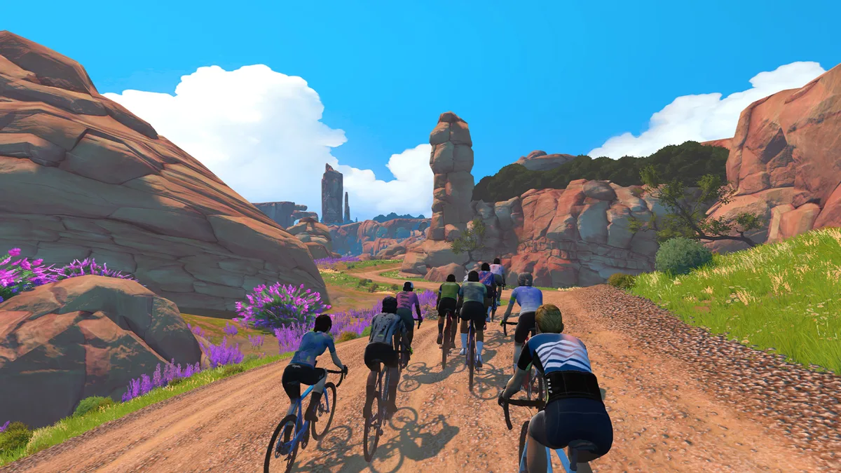 Zwift Gravel Mountain