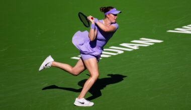 Gibson beats Paolini for first top 10 win, into first WTA quarterfinal