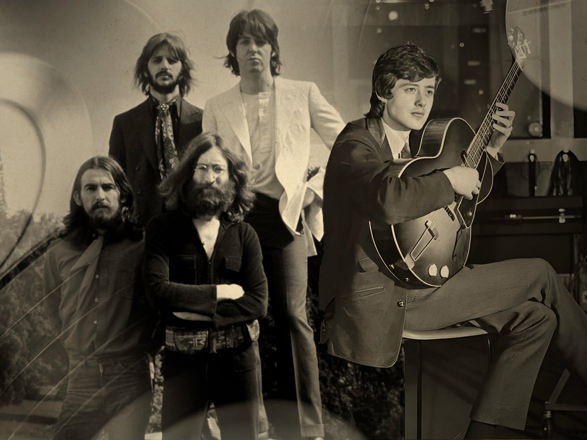 The Beatles album that featured Jimmy Page on guitar