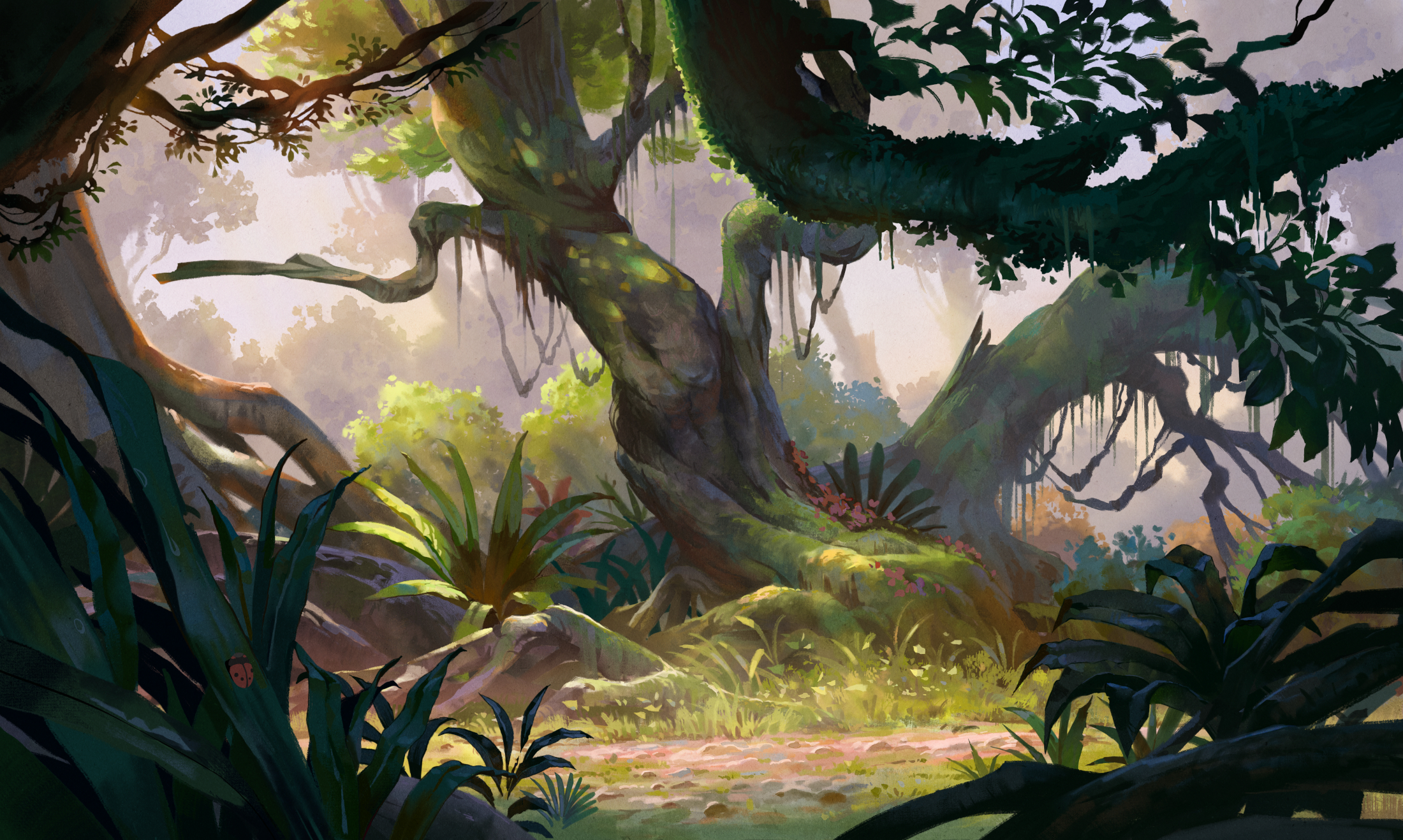 The Mountain Background