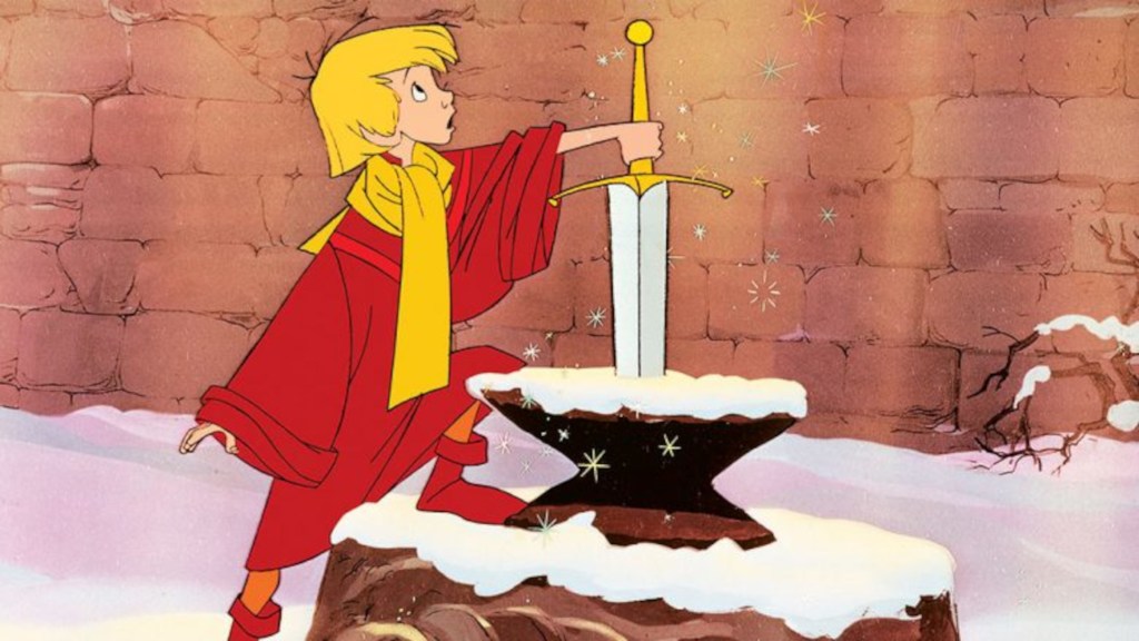 Arthur in The Sword and the Stone