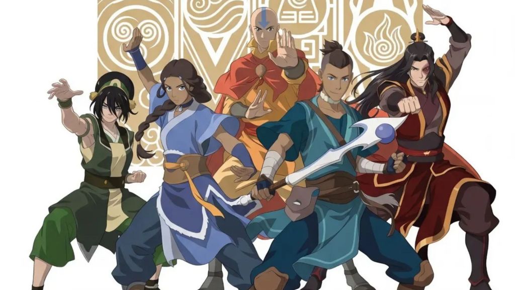 The cast of The Legend of Aang The Last Airbender