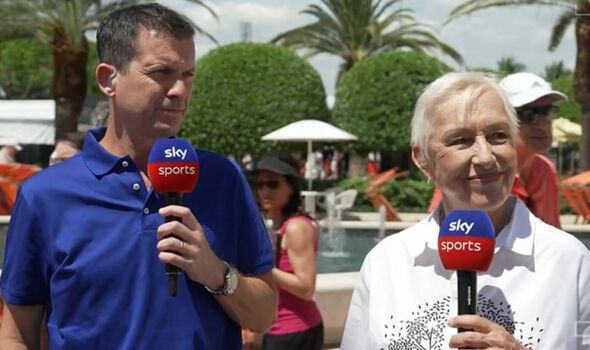 Tim Henman Martina Navratilova Miami Open