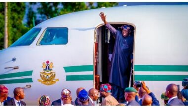 Tinubu-presidential jet