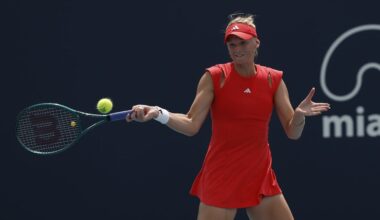 Ashlyn Krueger in action ahead of WTA Austin.