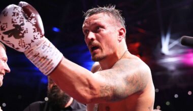 Oleksandr Usyk names the heavyweight fight he wants after Rico Verhoeven