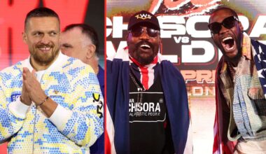 Oleksandr Usyk doubles down on his Chisora vs Wilder prediction: “He wins”