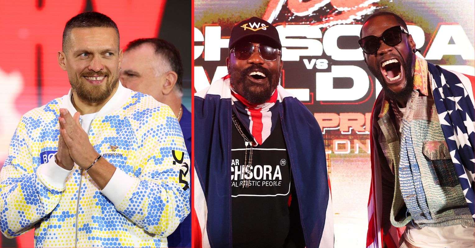 Oleksandr Usyk doubles down on his Chisora vs Wilder prediction: “He wins”