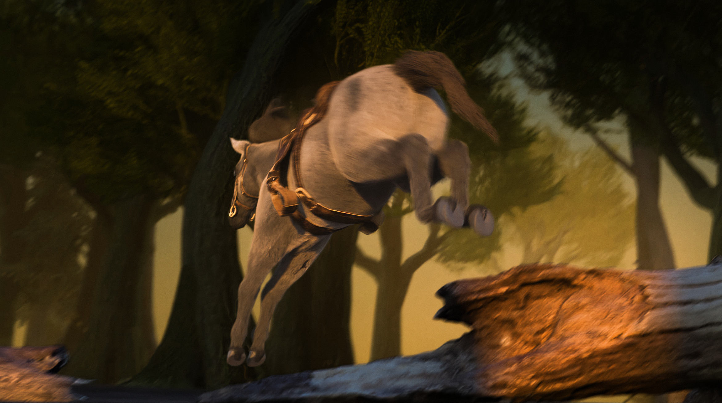 MotionMaker; horses animated in Maya using AI