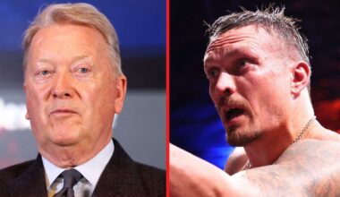 Frank Warren sums up Oleksandr Usyk facing 1-0 Verhoeven for WBC world title