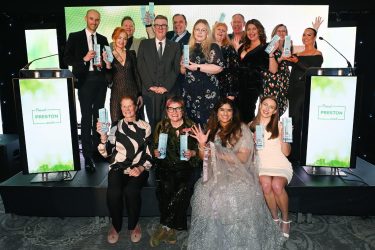 The first ever Proud Preston Awards winners Pic: Michelle Adamson/Iconic Media