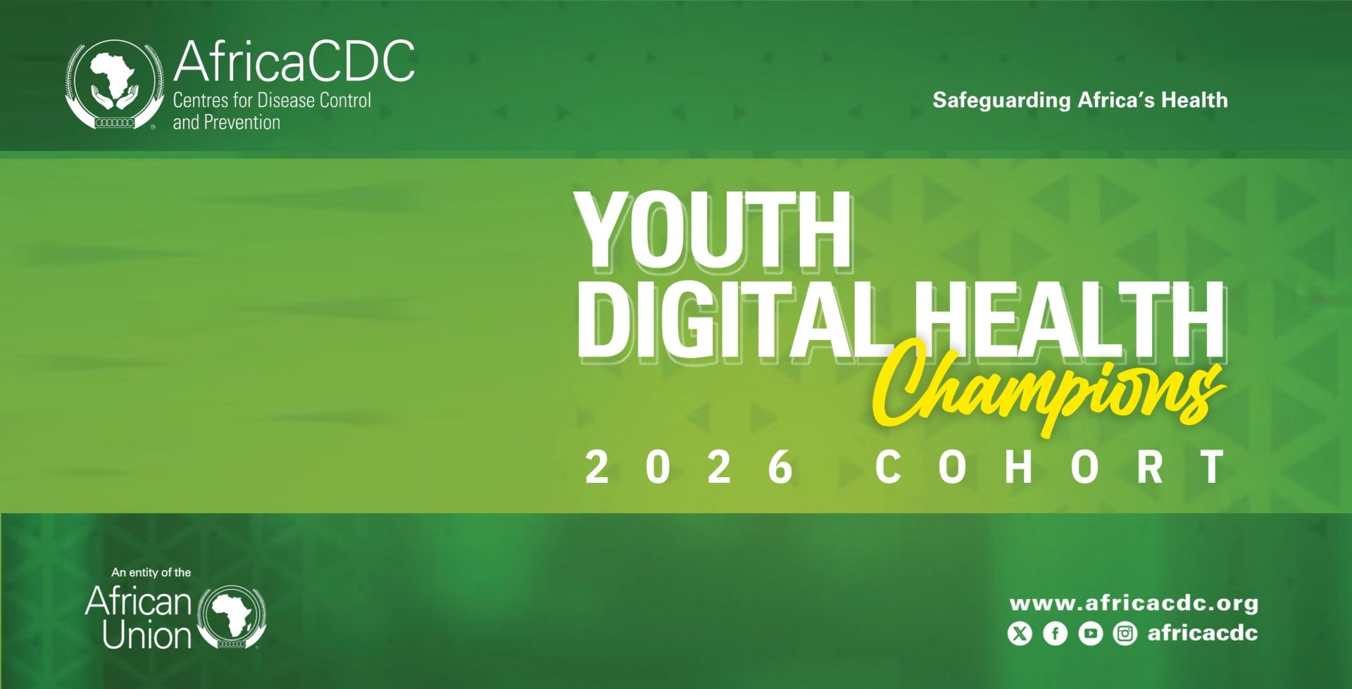 Africa CDC announces 2026 cohort of Young Digital Health Champions – Africa CDC