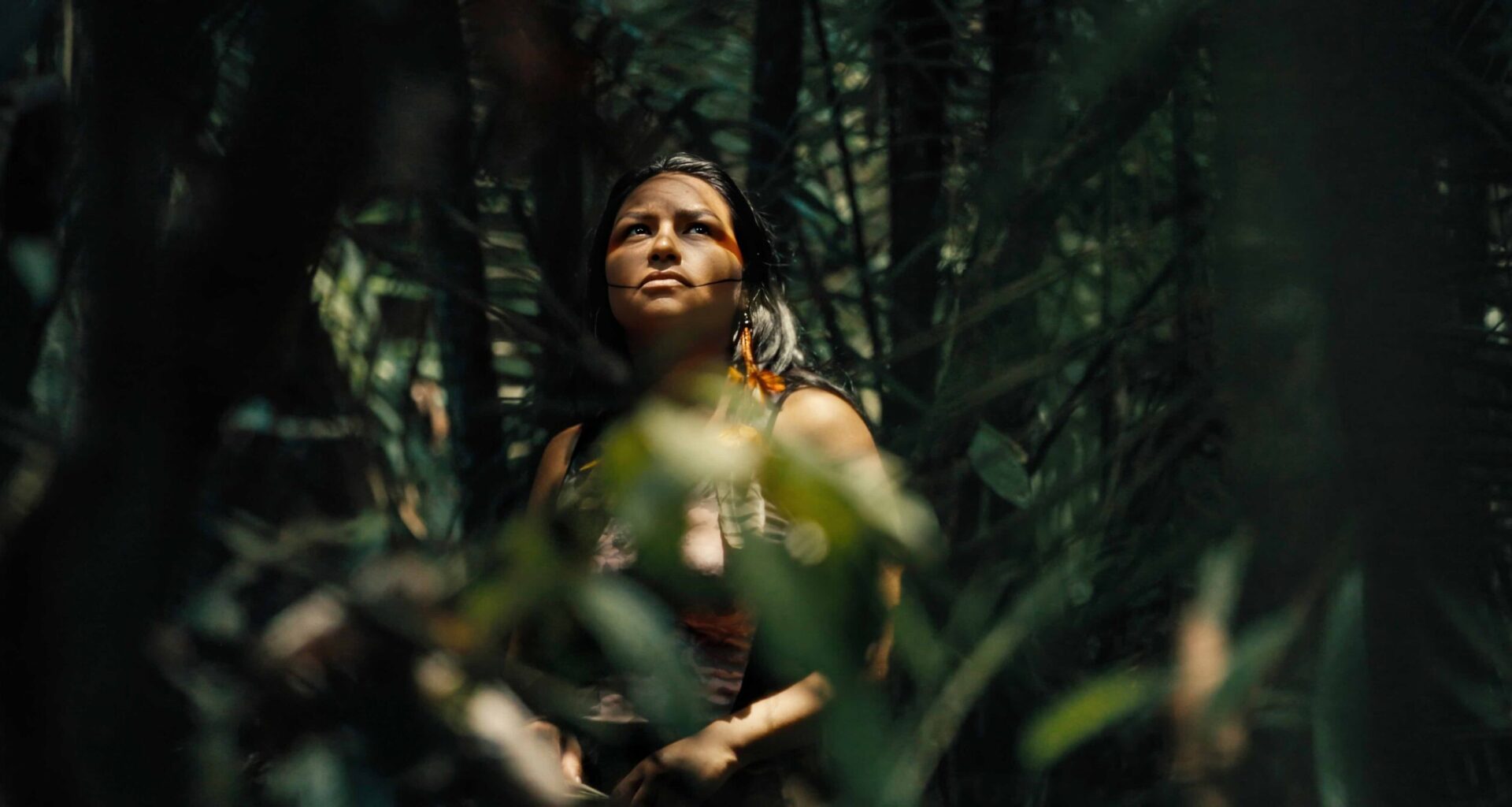 Juma Xipaia, an Indigenous chief from the Brazilian Amazon. Image © Malaika Pictures.