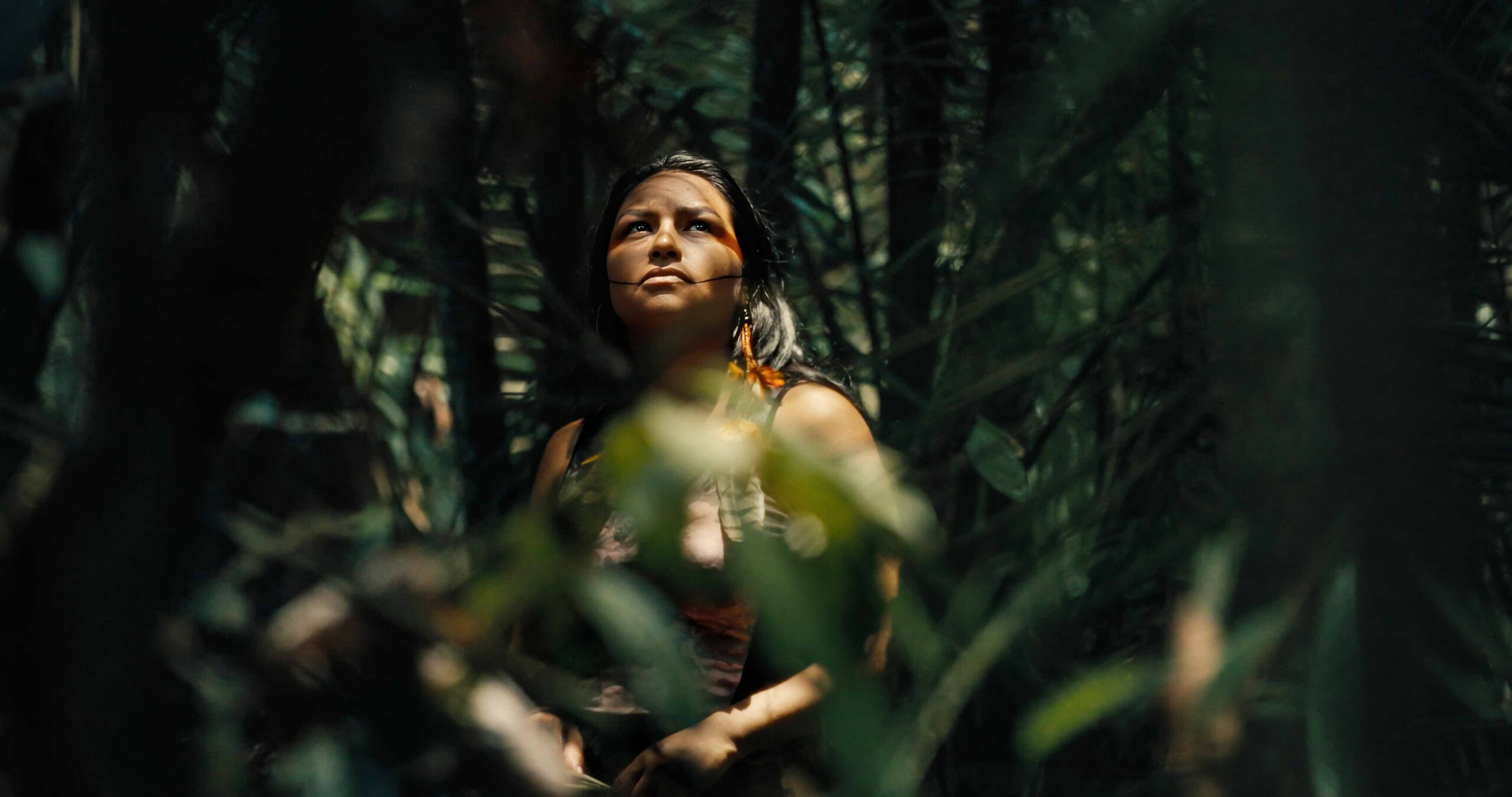 Juma Xipaia, an Indigenous chief from the Brazilian Amazon. Image © Malaika Pictures.