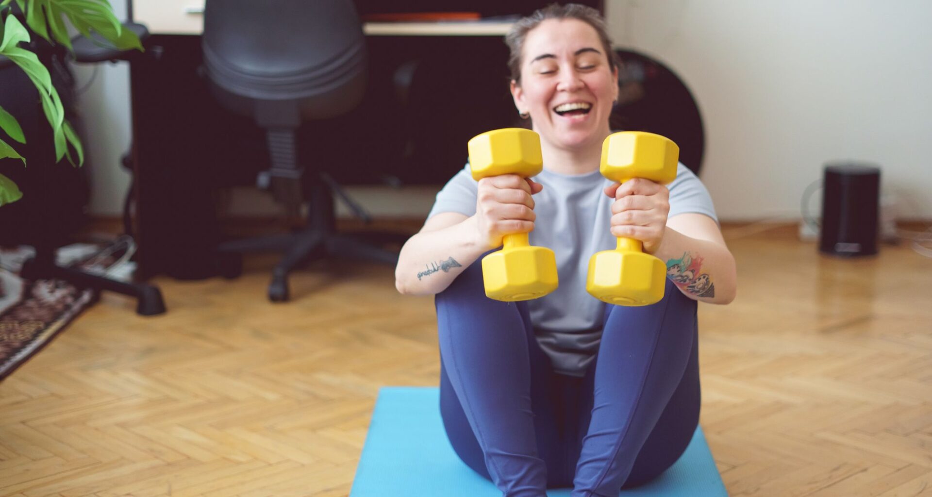 This quick seven-minute full-body circuit will leave you feeling energised