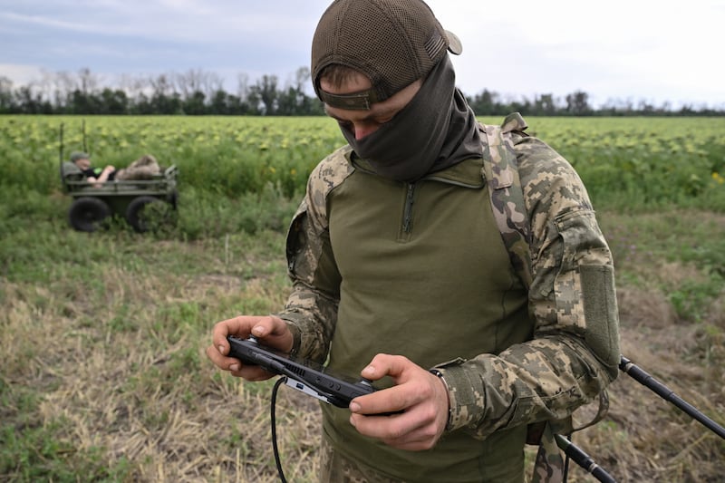 Who will gain the upper hand in the new technological arms race? Photograph: Genya Savilov/AFP via Getty Images