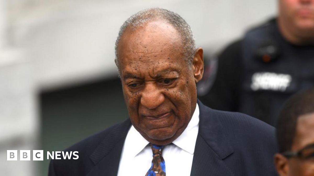 Bill Cosby departs the Montgomery County Courthouse in Norristown, Pennsylvania.
