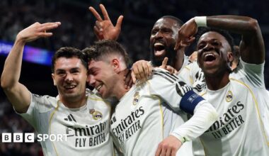 Champions League LIVE: Real Madrid vs Man City, PSG vs Chelsea & Bodo/Glimt vs Sporting - radio, scores & updates