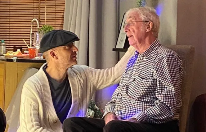 Ian Tonks (left) and Graham Sisson (right) after recovery from kidney donation surgery.