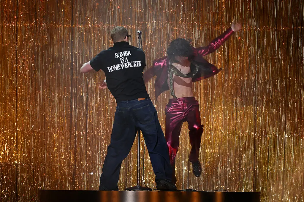 The incident was captured on camera (Karwai Tang/WireImage)