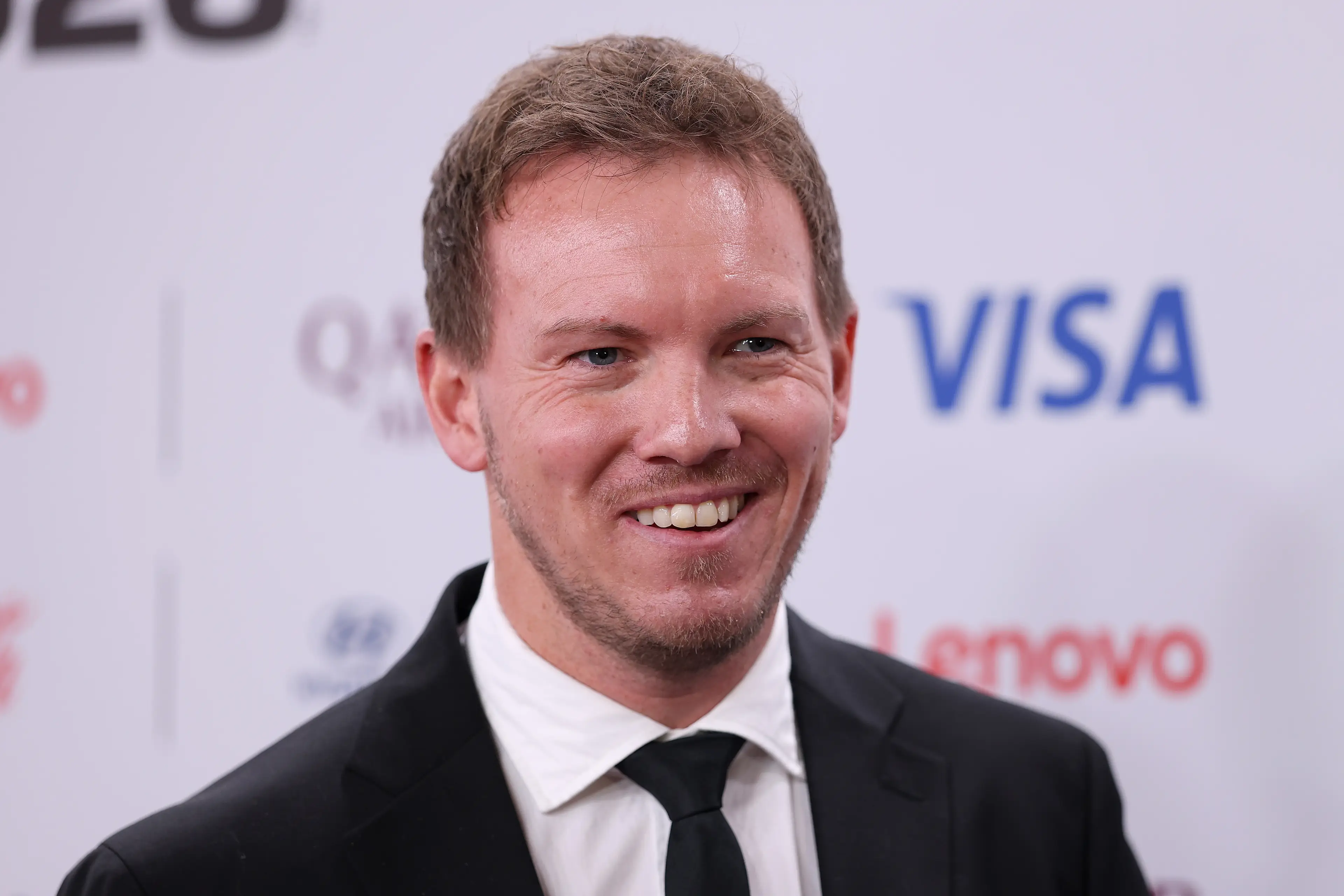 Julian Nagelsmann is on Manchester United's radar. Image: Getty 