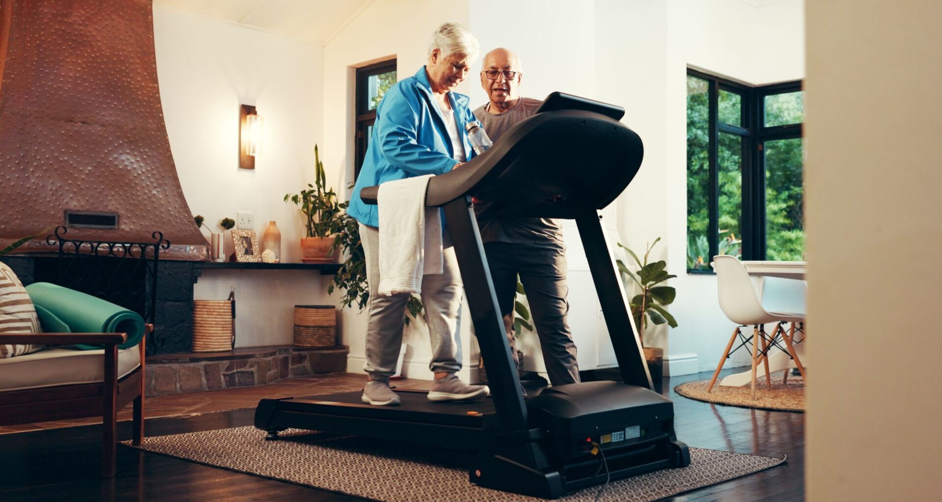 I asked a podiatrist how people with balance issues should approach walking workouts—he suggested this 30-minute treadmill routine