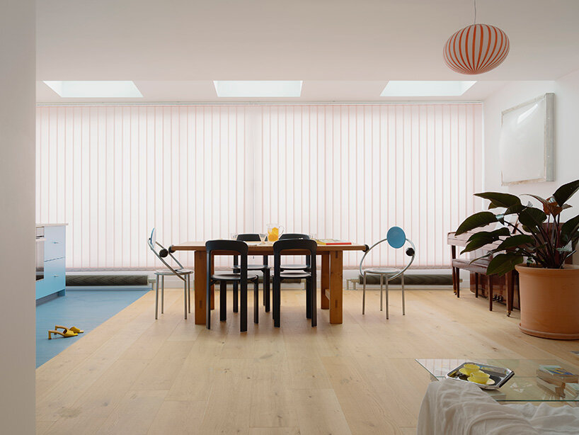 acte deux transforms a paris apartment into a swimming lane of color and movement - 1