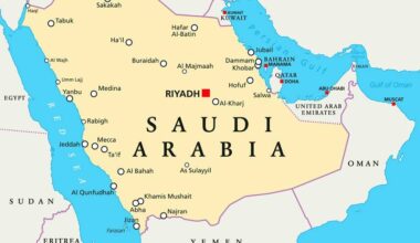 Saudi Arabia Reports Two Projectiles Splash In Nearby