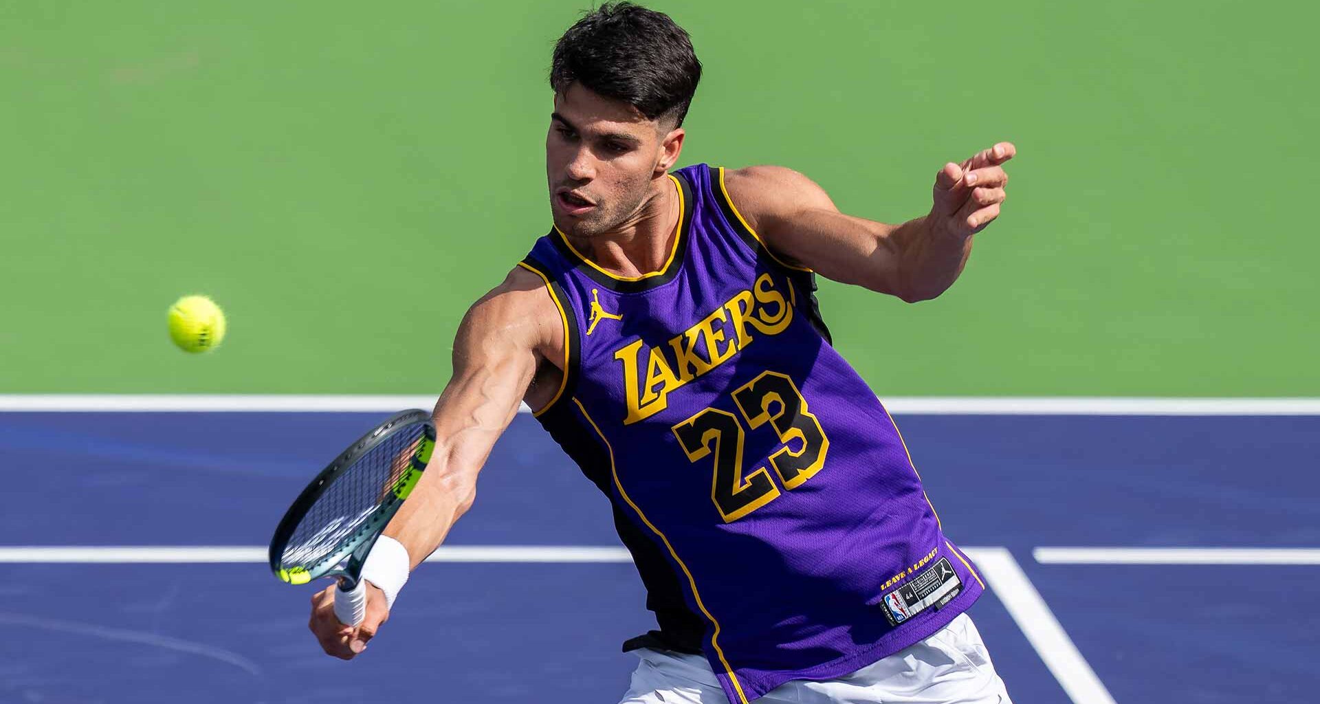 Carlos Alcaraz is the top seed at the BNP Paribas Open.