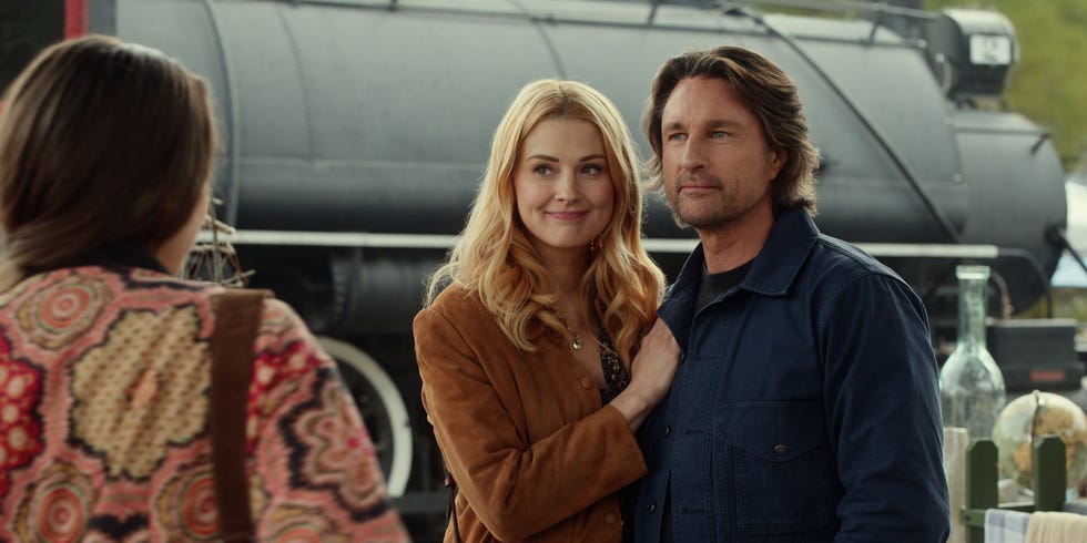 Alexandra Breckenridge, Martin Henderson, Virgin River season 7 alexandra breckenridge martin henderson virgin river season 7