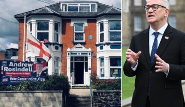 Reform defector MP sues after being locked out of Tory HQ and denied access to personal ‘panic room’