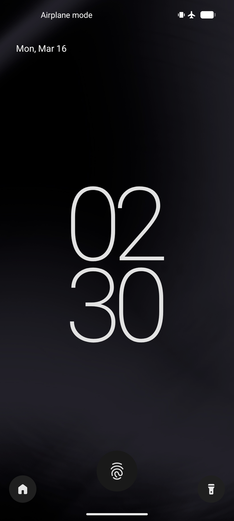 Android lockscreen with LineageOS