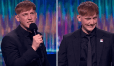 What Angry Ginge said as ITV forced to cut his microphone during Brit Awards