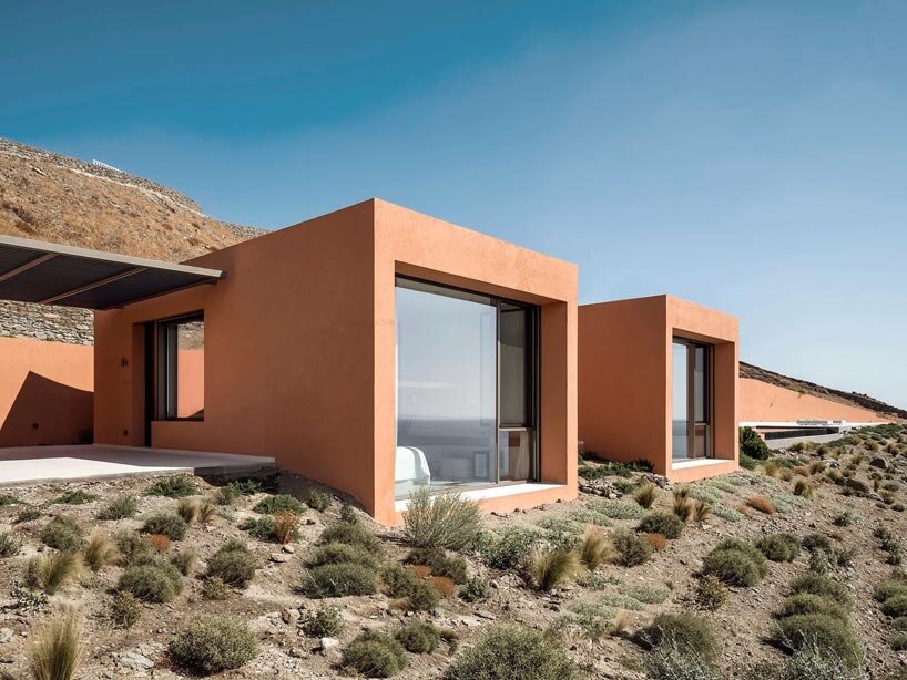 olen resort embeds into greek island slope across three terraced levels - 5