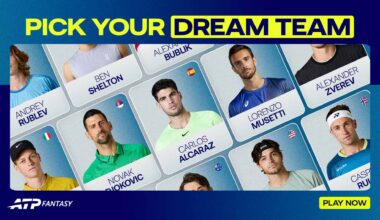 Fans can coach their favourite tennis stars in ATP Fantasy by selecting a team of eight.