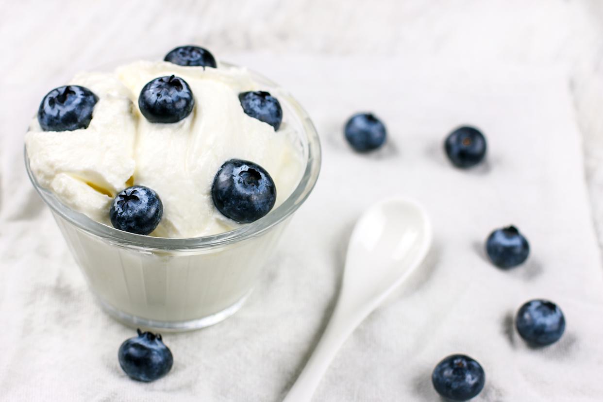 Unsweetened natural or Greek yogurt contains minerals linked to supporting healthy blood pressure levels.