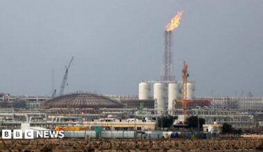 QatarEnergy's operating facilities in Ras Laffan Industrial City, Qatar, seen on 3 March, 2026