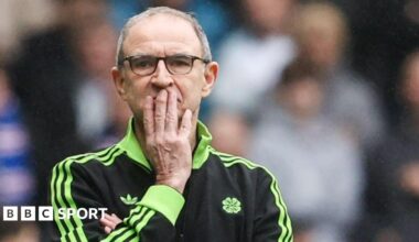 Police separate fans at Ibrox