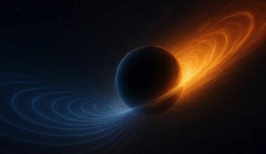 Black hole seen escaping after a collision for the first time