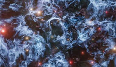 Blue and dark nebula. Credit: AntonioSolano / Getty Images