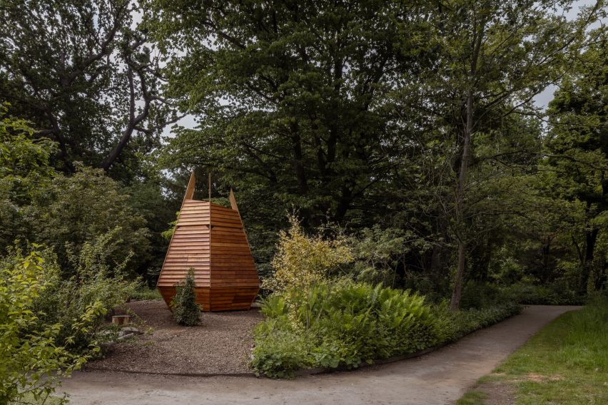 Exterior view of the Bolster pavilion