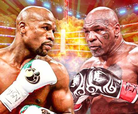 Floyd Mayweather vs Mike Tyson