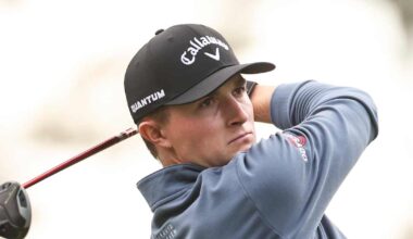 Blades Brown looks to become youngest Korn Ferry Tour winner, shares lead with John Pak at Club Car Championship at The Landings Golf & Athletic Club