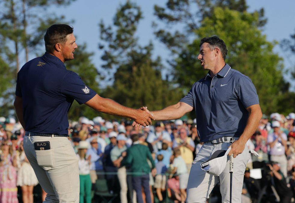 Bryson DeChambeau Rory McIlroy