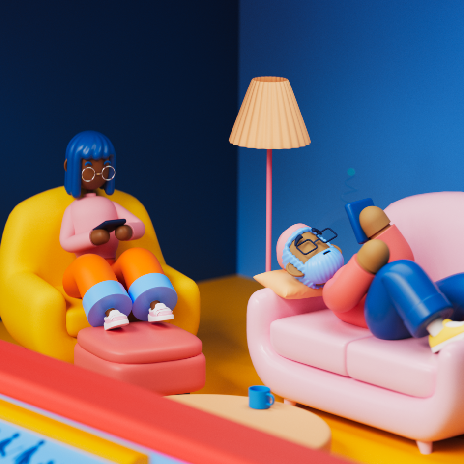 Human evolution, observed by AI, in Midjourney Menagerie